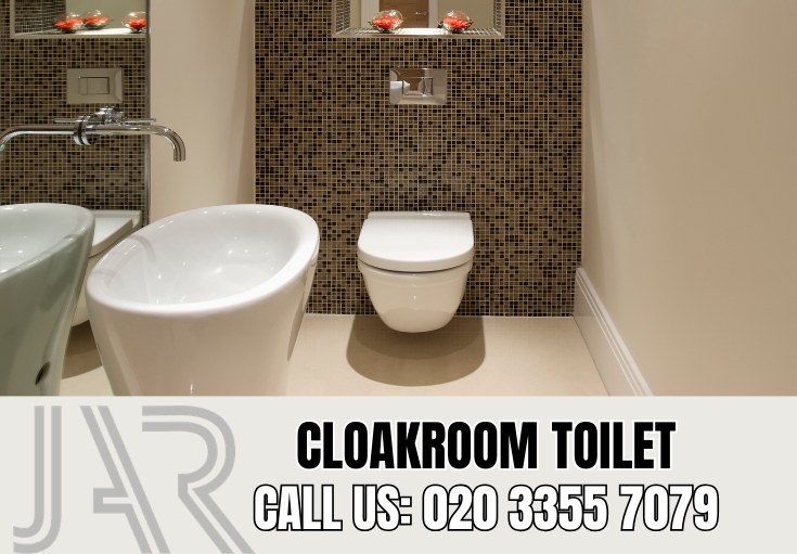 Cloakroom and Downstairs Toilet Installation by Holloway Bathroom Fitters